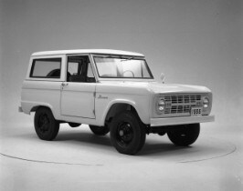 1966 Ford Bronco in Studio